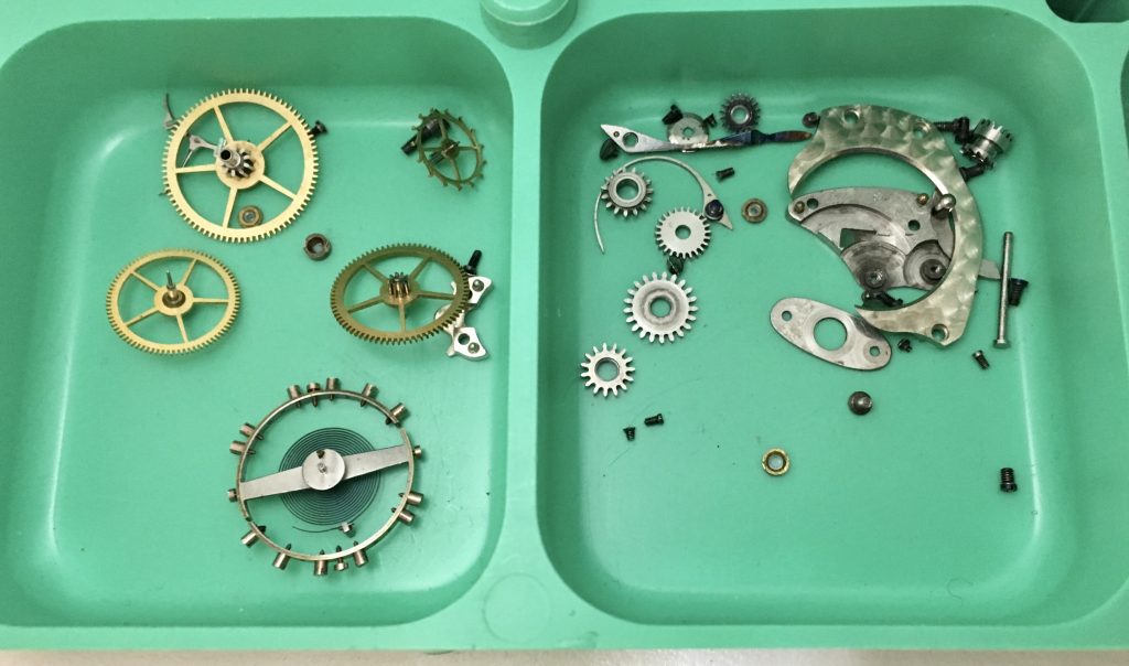 E. Howard 18s pocket watch service