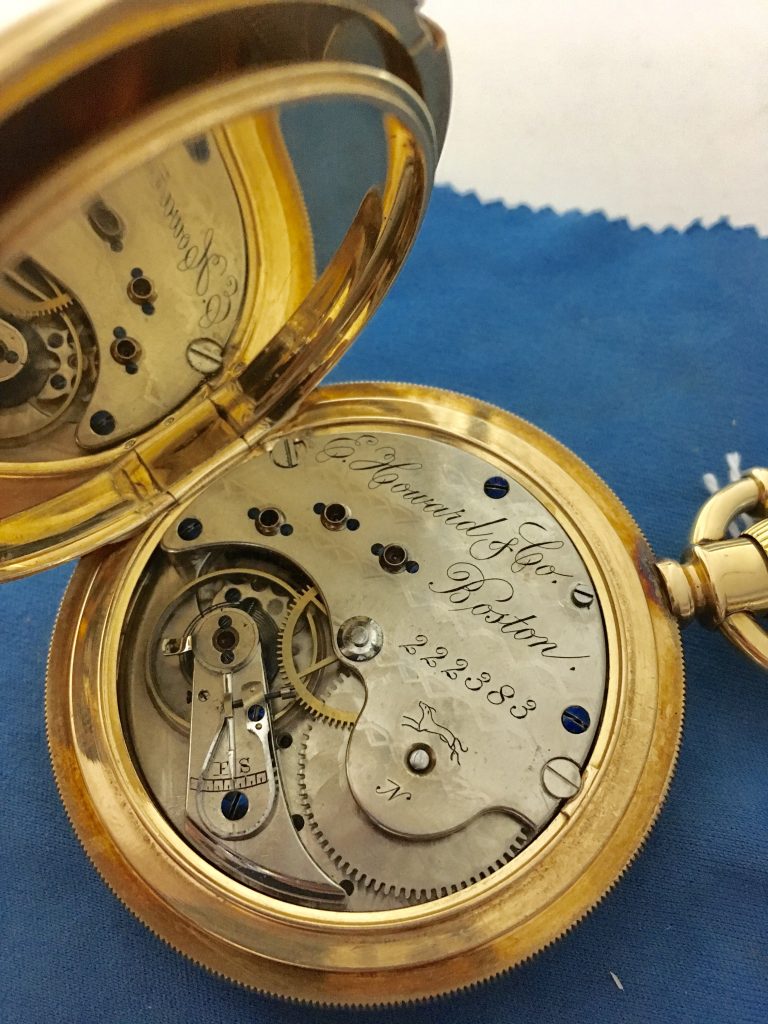 E. Howard pocket watch service and repair