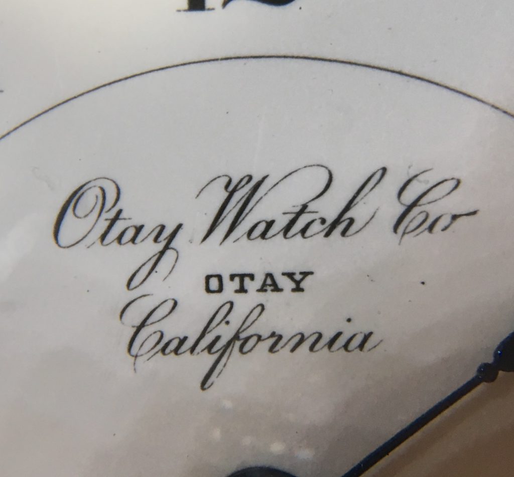 Otay Watch Co 15 Jewel Model