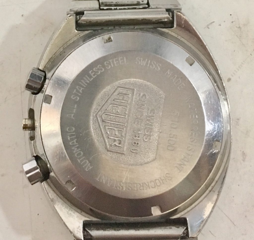 Heuer screw off back