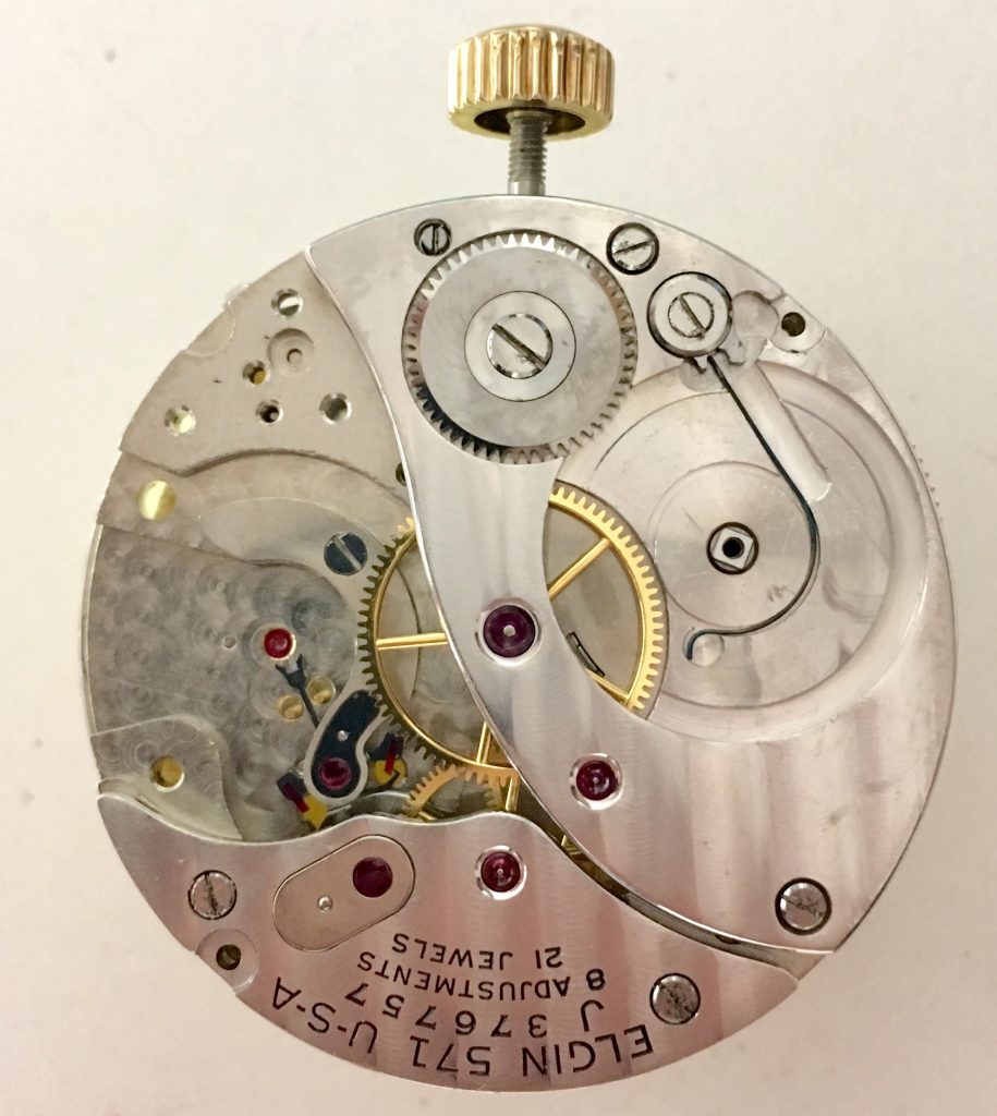 SERVICE & REPAIR: Elgin 571 Railroad grade 16s Pocket Watch “DuraPower”