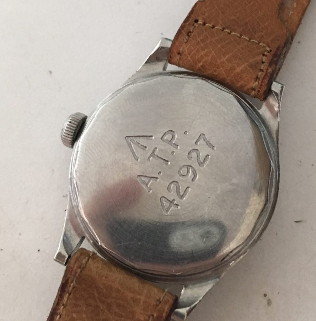 SERVICE & REPAIR: British A.T.P WW II Wrist Watch Enicar movement