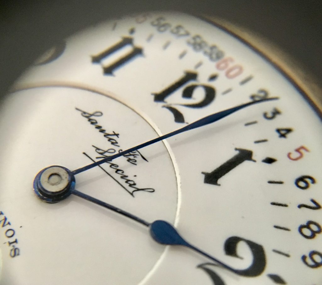 SERVICE: Illinois “Santa Fe Special 21 Jewel Pocket Watch