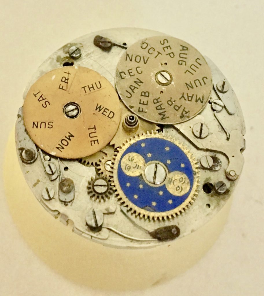 Service & Repair: Heuer Moon Phase Day/Date Wrist Watch