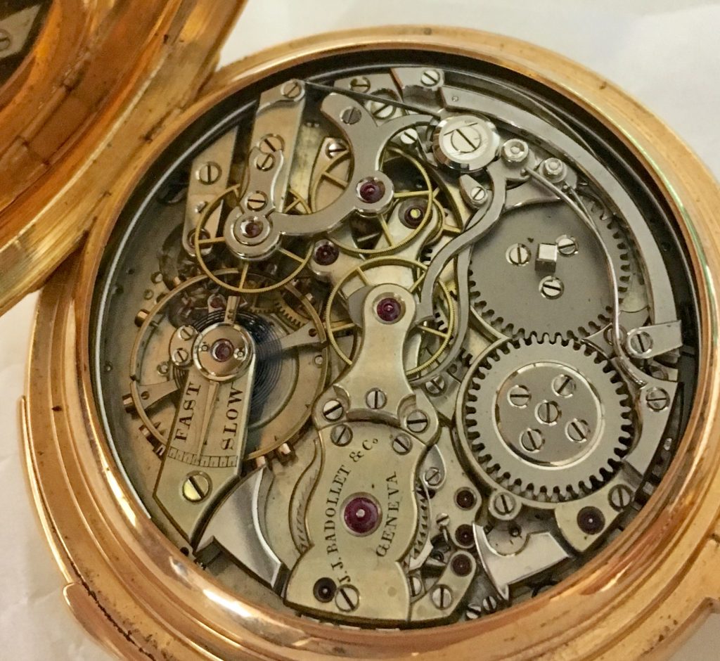 Swiss minute Repeater (High Grade) with Split seconds chronograph
