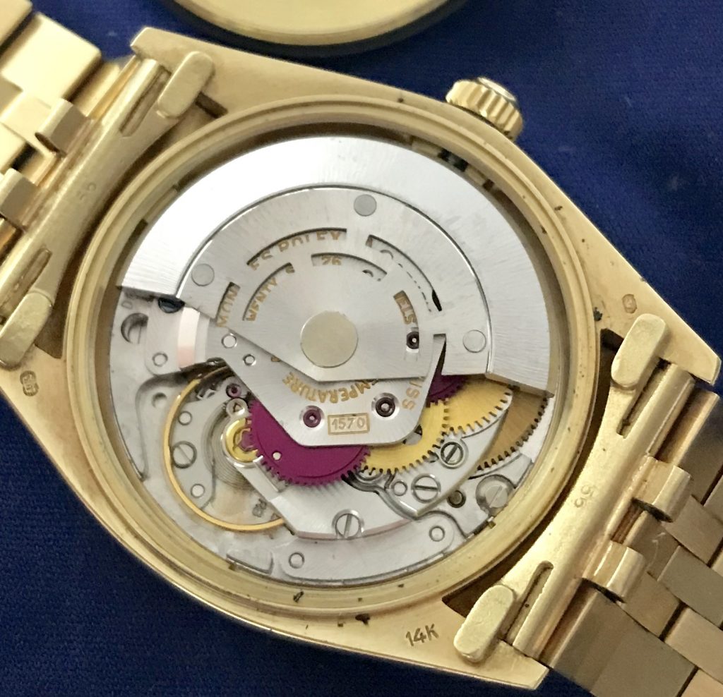 Servicing the Rolex Ref. 1500 Oyster Perpetual Date Cal. 1570 automatic