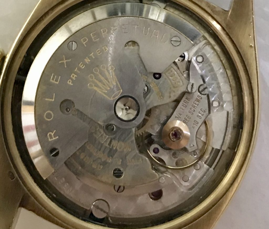 Servicing Rolex Perpetual datejust 1065