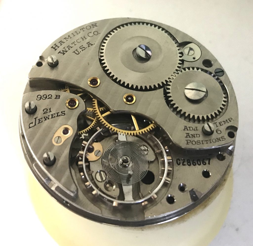 Service and repair Hamilton 992 B Railroad Special