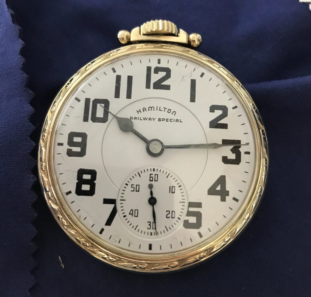 Service and repair Hamilton 992 B Railroad Special