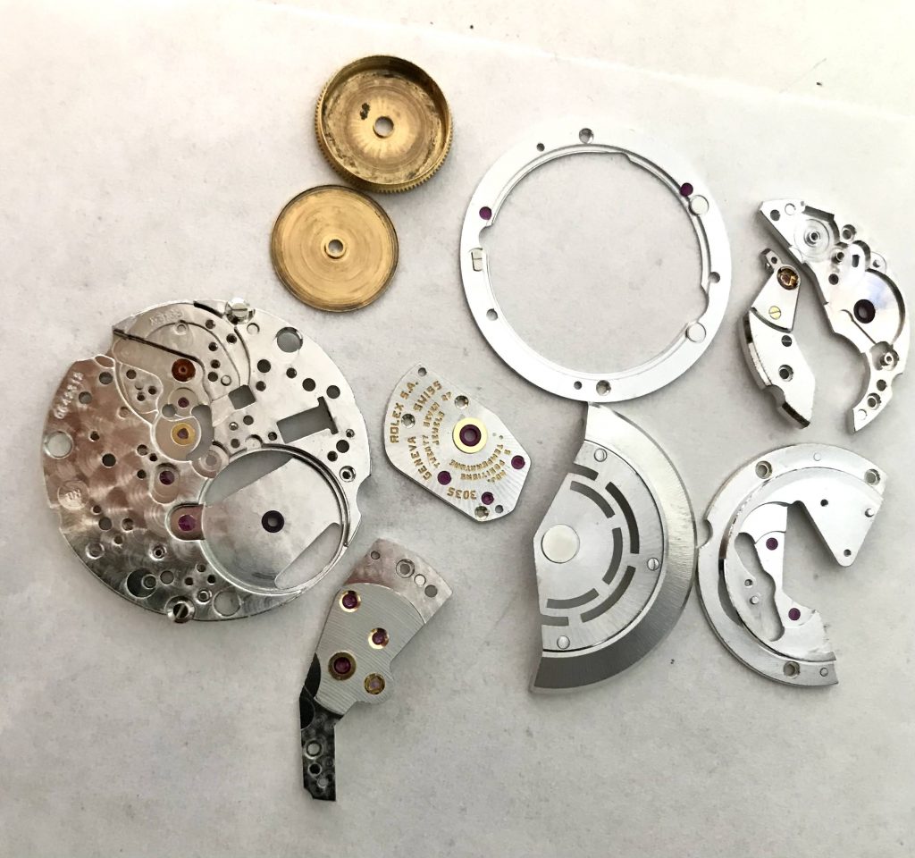 Service Rolex submariner 16800 Rolex cal. 3035
