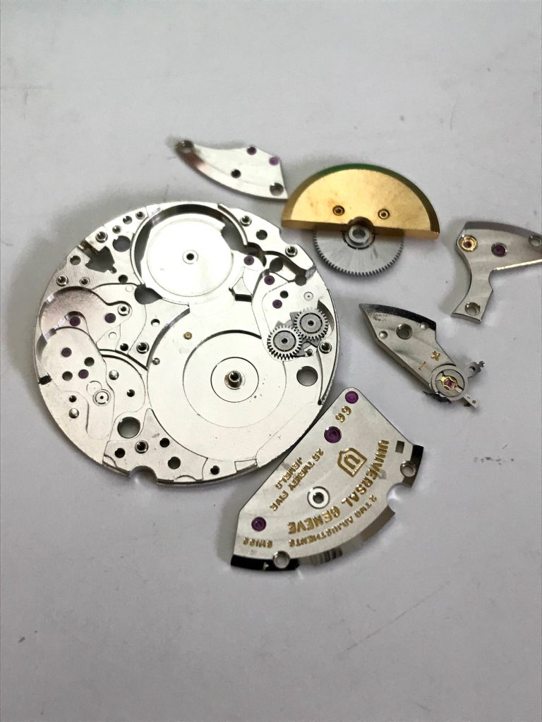 Vintage Universal Geneve Shadow Automatic Watch Service & Repair