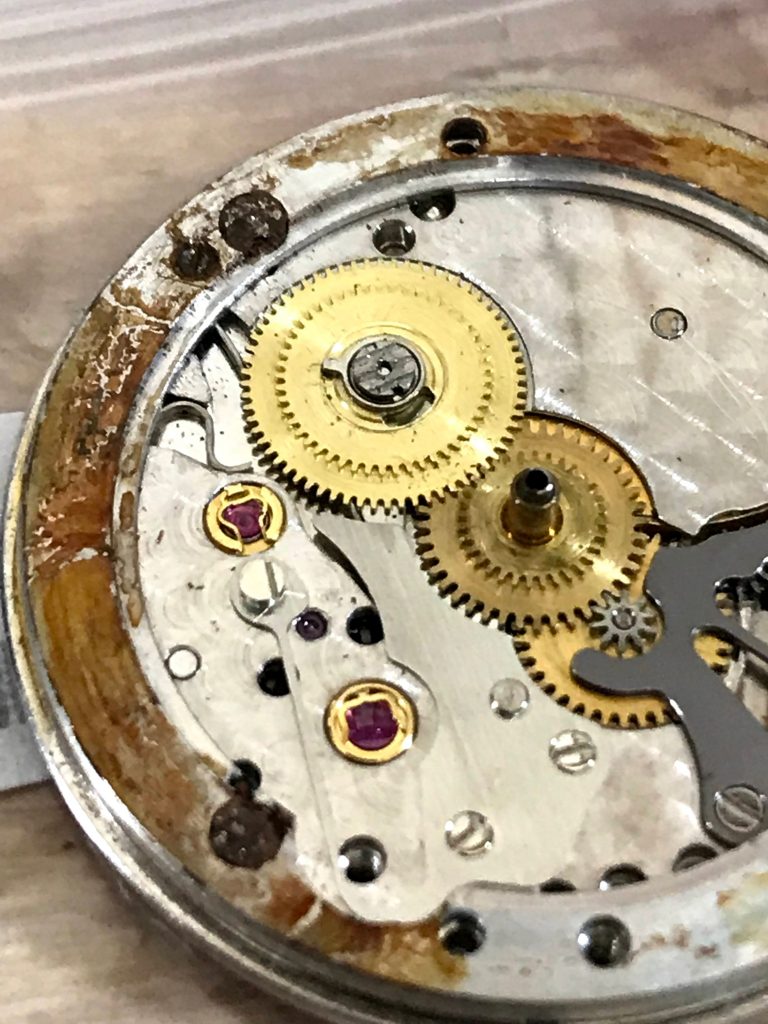 Water damage to Rolex