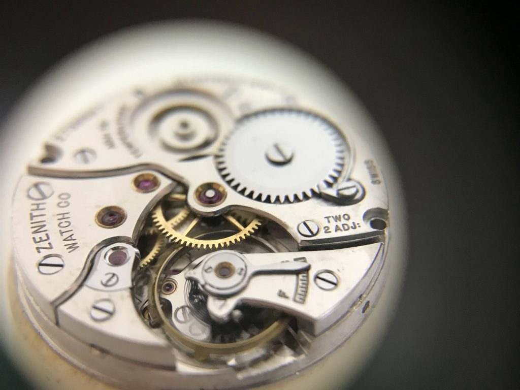Vintage Zenith Wristwatch service and repair