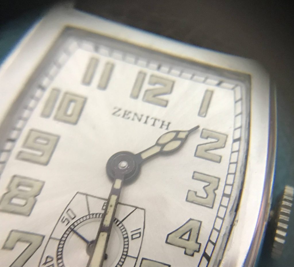 Vintage Zenith Wristwatch service and repair