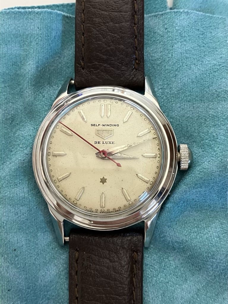 Servicing the Heuer De Luxe Manual Wind Wrist Watch