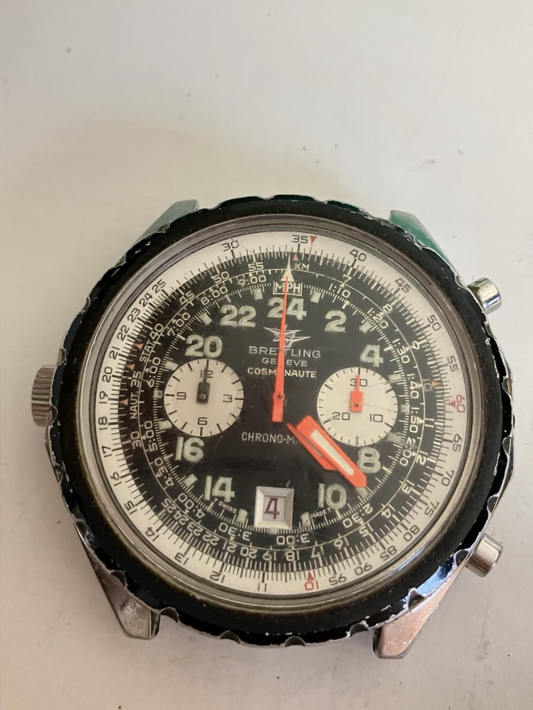 Breitling Cosmonaute Repair & Service | Vintage Chronograph Restoration