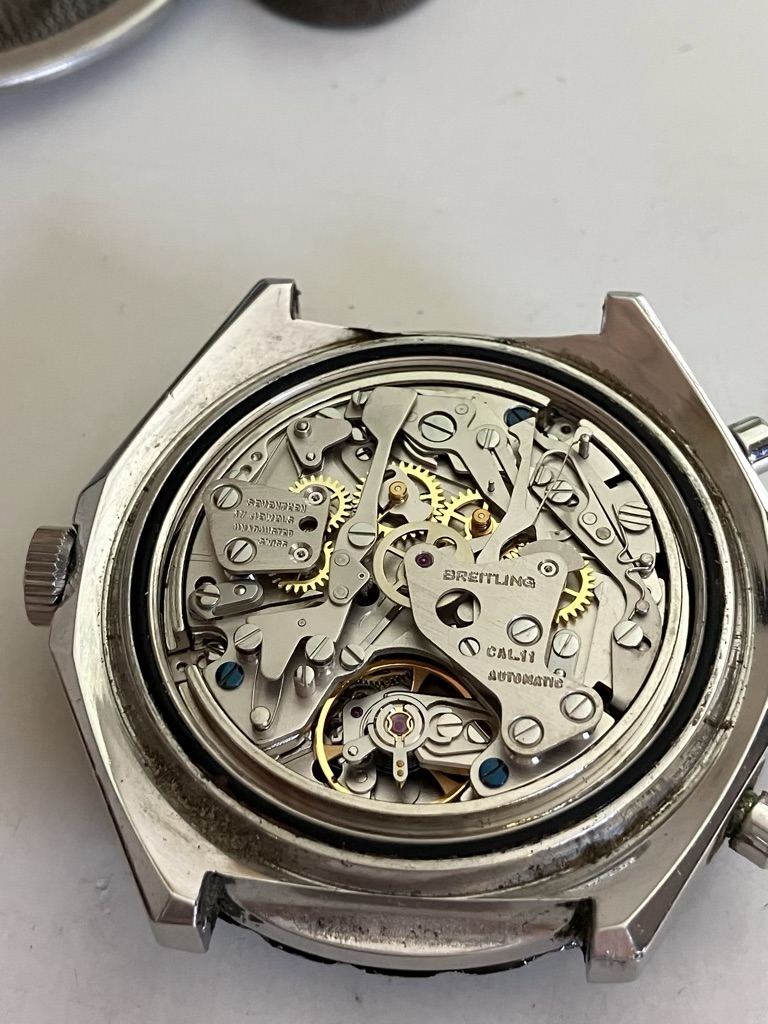 SERVICE and REPAIR of the Breitling Cosmonaute Chrono-matic Caliber 11
