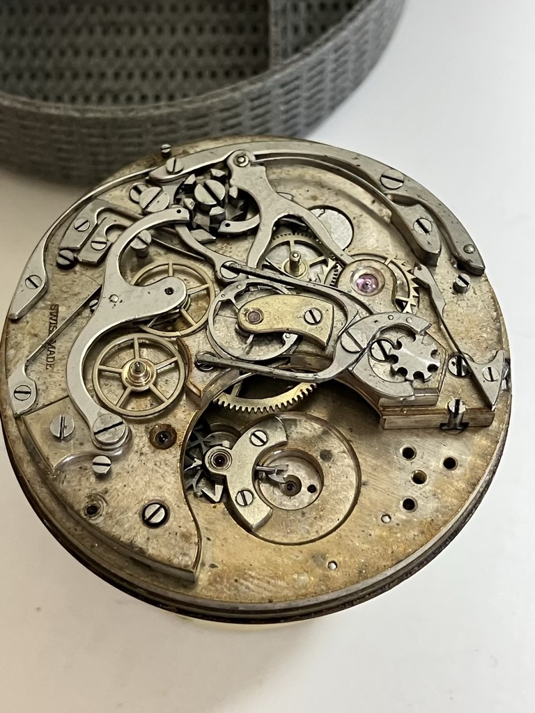 Antique Split Seconds Pocket Chronograph Repair & Service