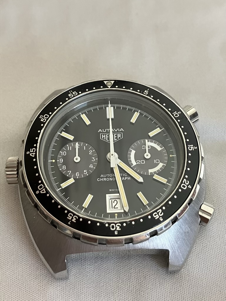 Professional Repair & Service of the Heuer Autavia Chronograph with the Cal 12 Movement