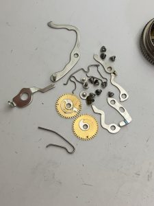 Professional Service and Repair of Wakmann Chronograph with Valjoux 730 triple date movement