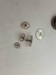 Professional Service and Repair of Wakmann Chronograph with Valjoux 730 triple date movement
