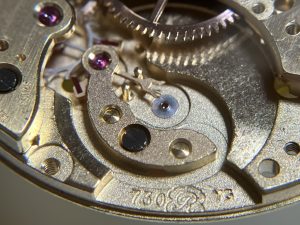 Professional Service and Repair of Wakmann Chronograph with Valjoux 730 triple date movement
