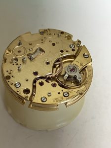 Professional Service and Repair of Wakmann Chronograph with Valjoux 730 triple date movement