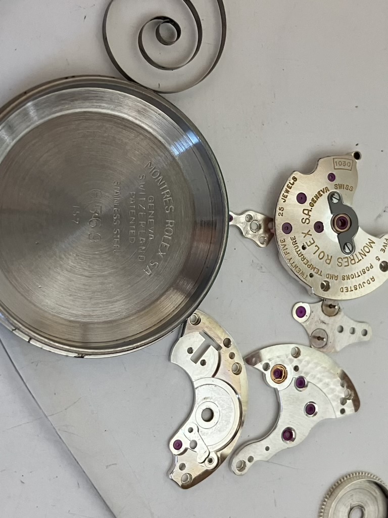 Repair - Service of a Vintage Rolex 6563 with 1030 Movement