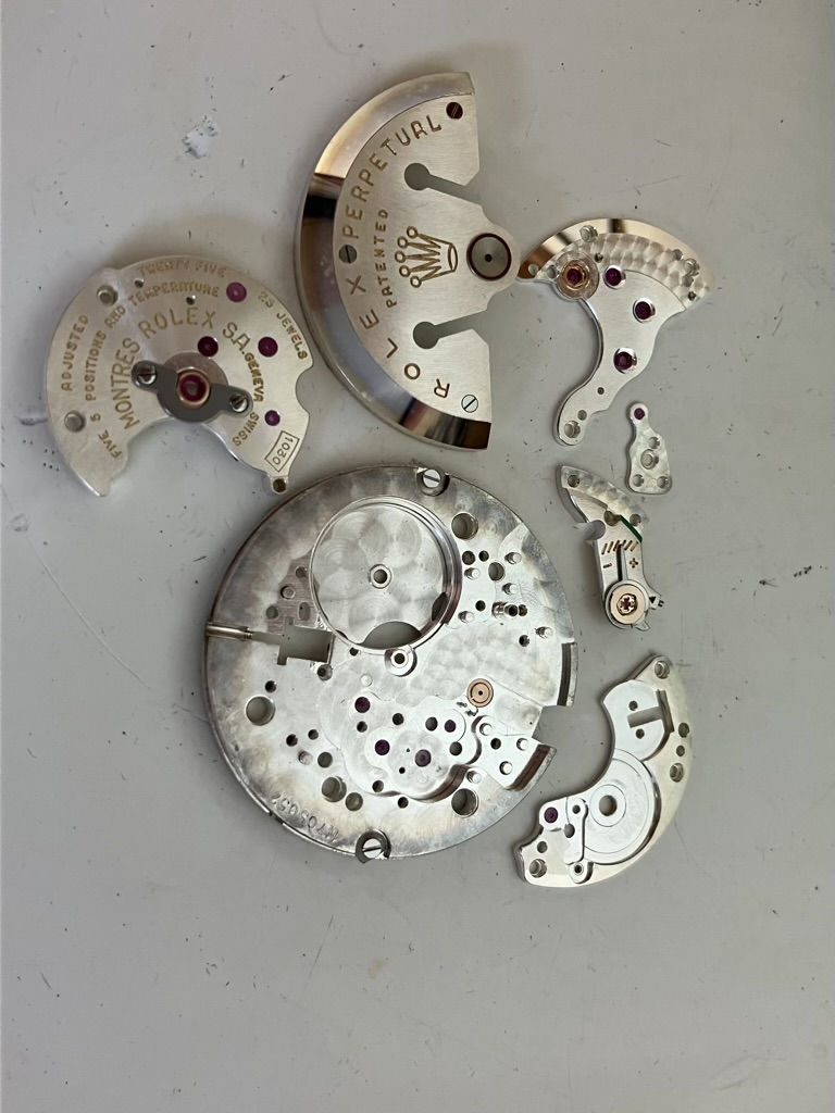 Repair - Service of a Vintage Rolex 6563 with 1030 Movement