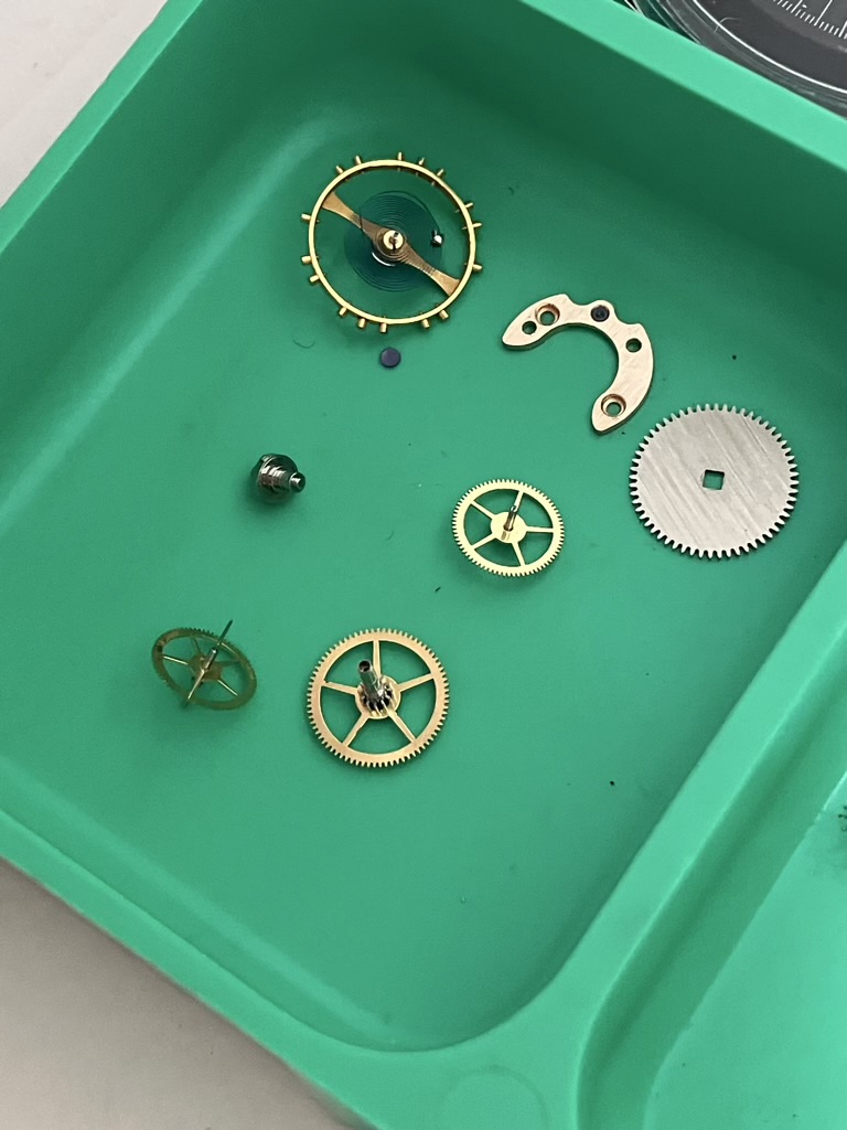 Servicing the Vintage Omega Speedmaster Reference 105.012-65 Chronograph