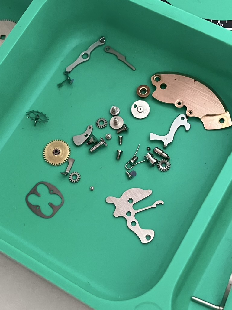 Servicing the Vintage Omega Speedmaster Reference 105.012-65 Chronograph