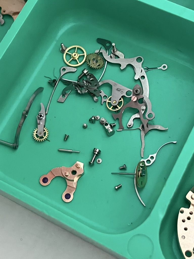 Servicing the Vintage Omega Speedmaster Reference 105.012-65 Chronograph