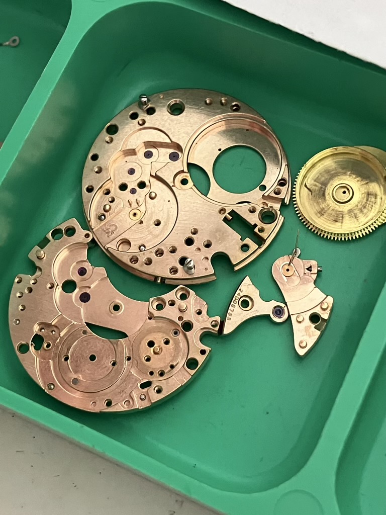 Servicing the Vintage Omega Speedmaster Reference 105.012-65 Chronograph