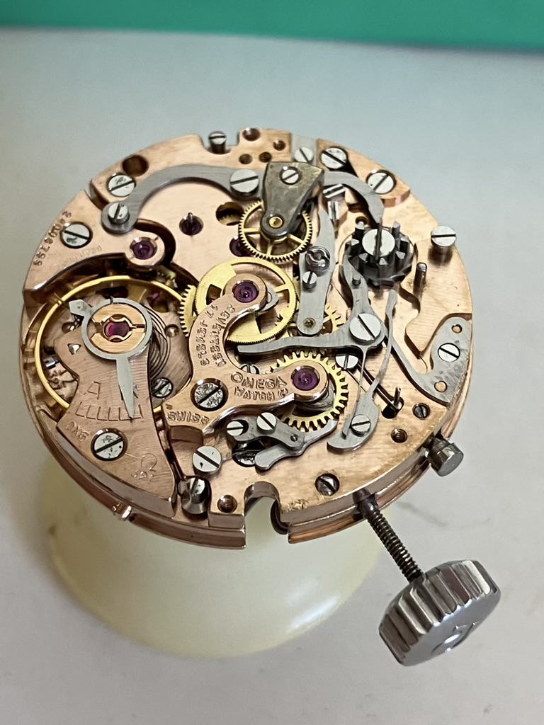 Servicing the Vintage Omega Speedmaster Reference 105.012-65 Chronograph