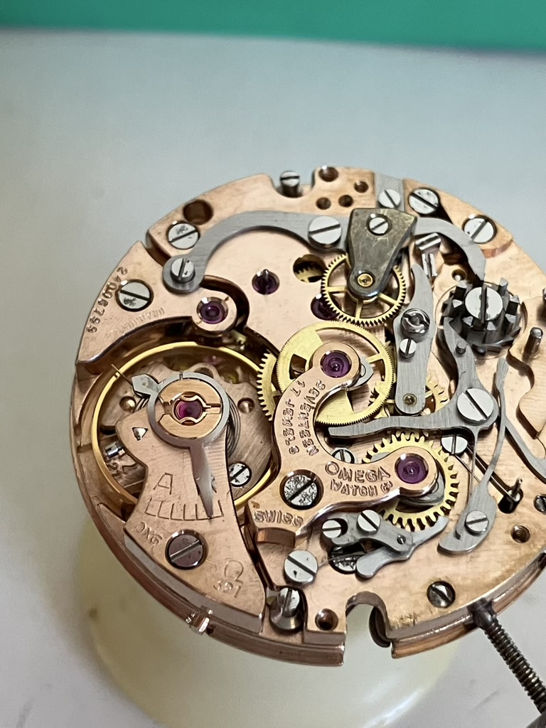 Servicing the Vintage Omega Speedmaster Reference 105.012-65 Chronograph