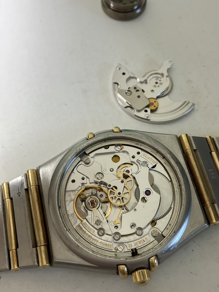 Repair and Service of the Omega Constellation with 1120 Movement (base ETA 2892A2)