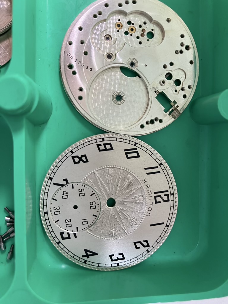 Service-Repair of Hamilton 922 23 Jewel Pocket Watch