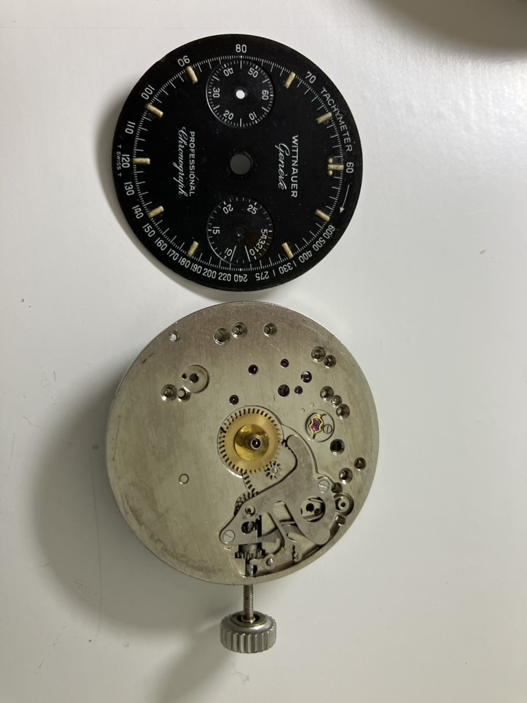 Repair and Service of the Wittnauer 7004A Chronograph powered by the Calibre 14Y (Landeron 248)