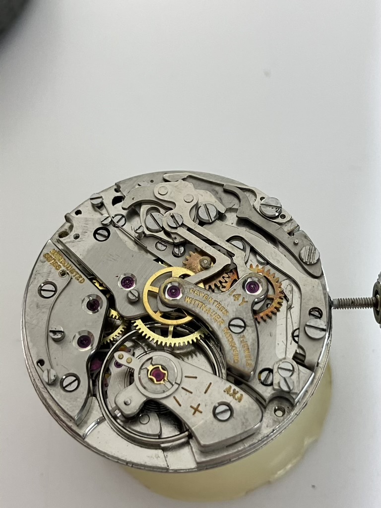 Repair and Service of the Wittnauer 7004A Chronograph powered by the Calibre 14Y (Landeron 248)