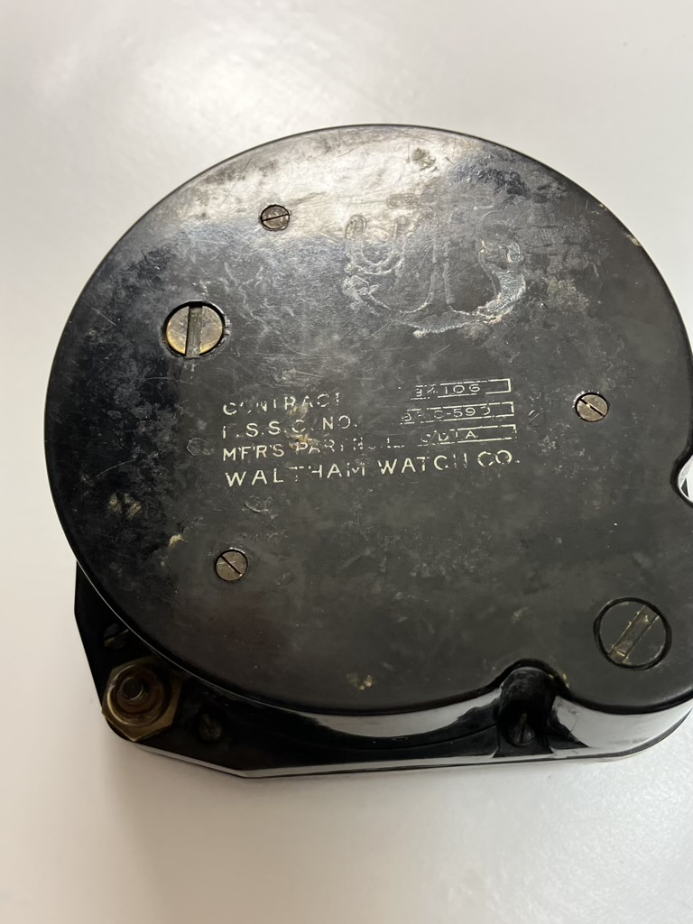 Waltham 8-Day Aircraft Clock Repair and Service