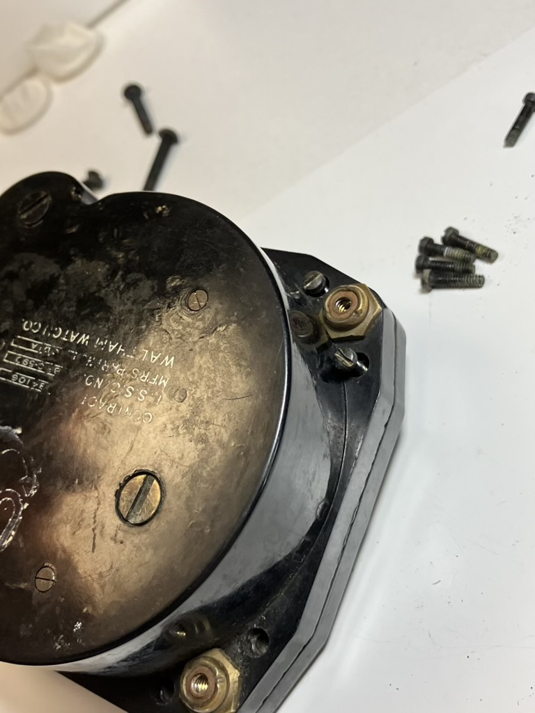 Waltham 8-Day Aircraft Clock Repair and Service