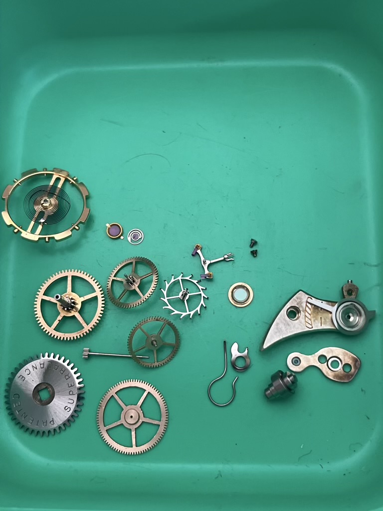 Service and Repair of the Vintage Rolex Reference 6094 Datejust Precision Caliber 740