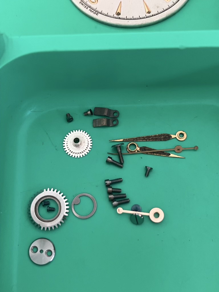Service and Repair of the Vintage Rolex Reference 6094 Datejust Precision Caliber 740