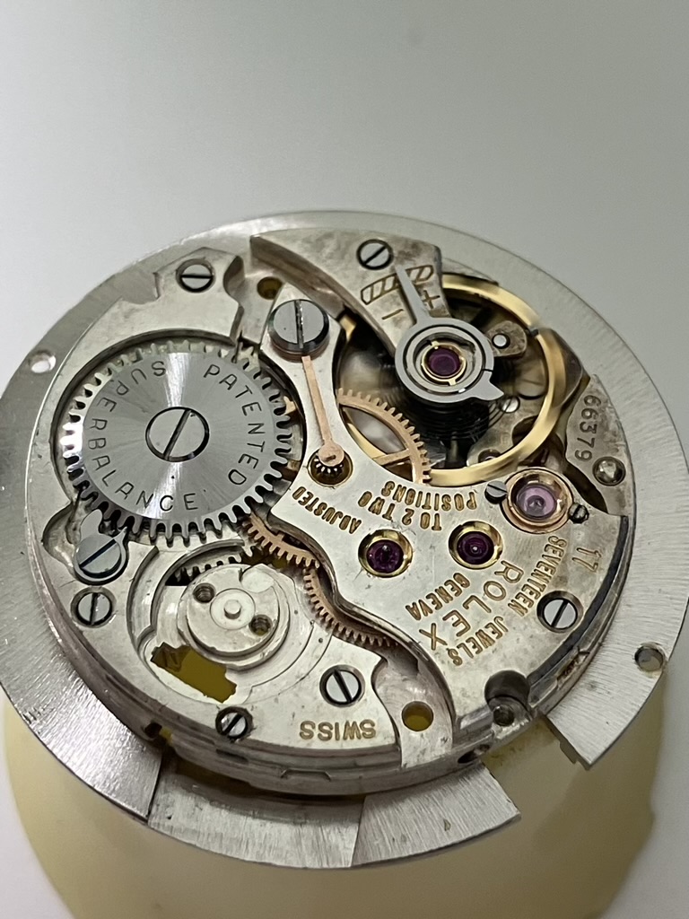 Service and Repair of the Vintage Rolex Reference 6094 Datejust Precision Caliber 740