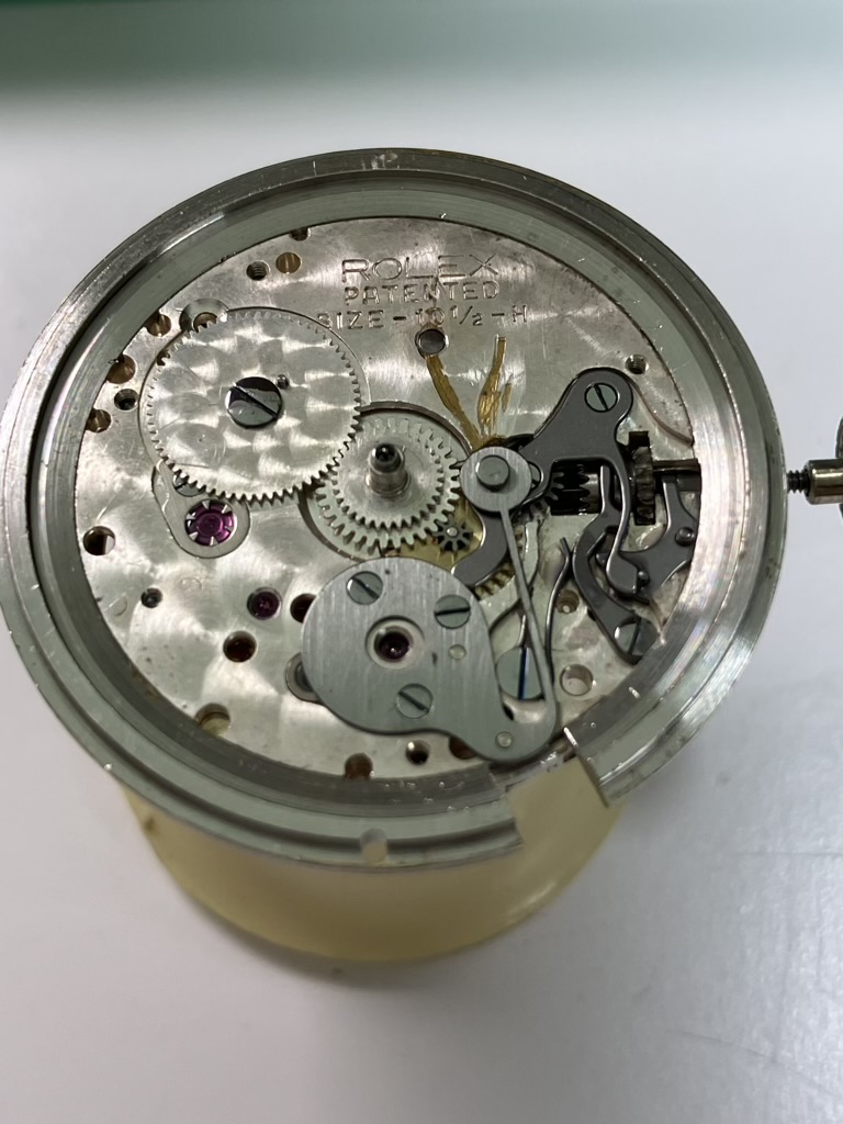 Service and Repair of the Vintage Rolex Reference 6094 Datejust Precision Caliber 740
