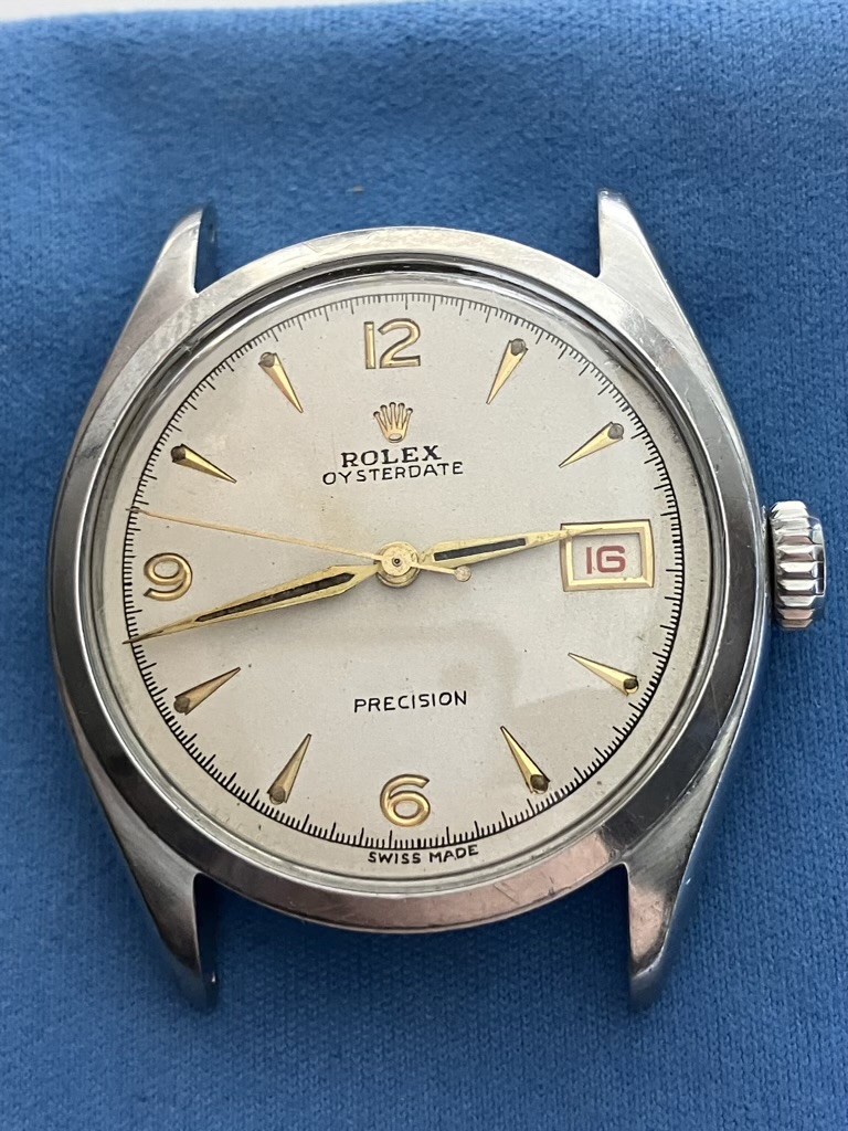 Service and Repair of the Vintage Rolex Reference 6094 Datejust Precision Caliber 740