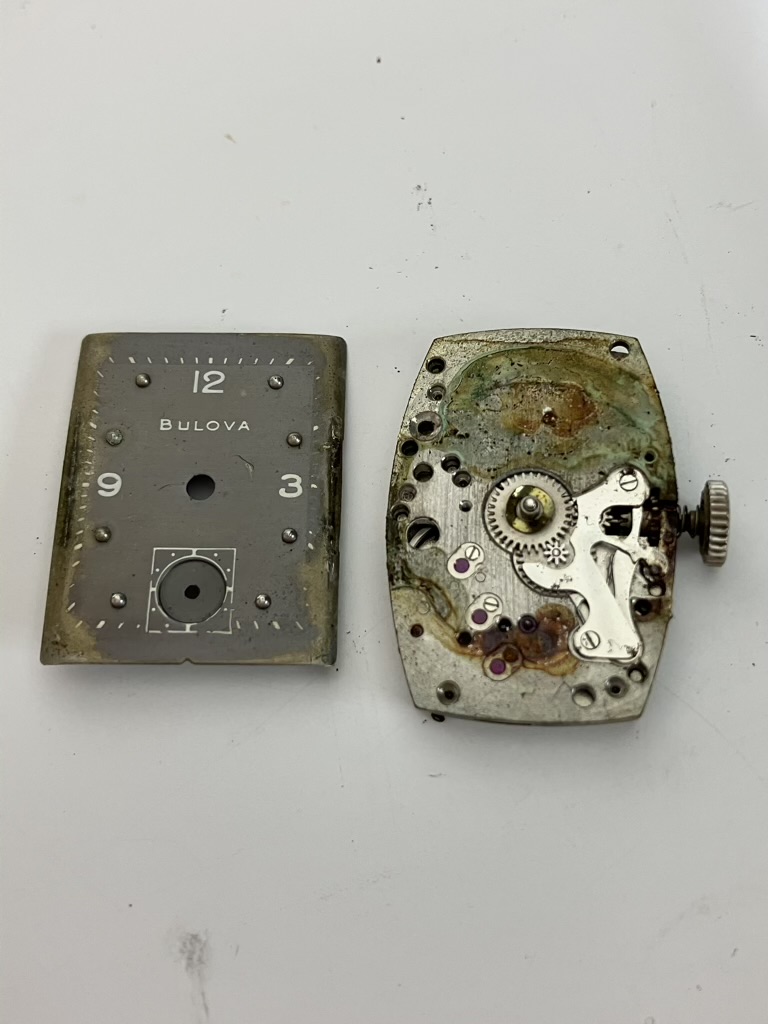 Service & Rust Repair of the Bulova 7AK Movement
