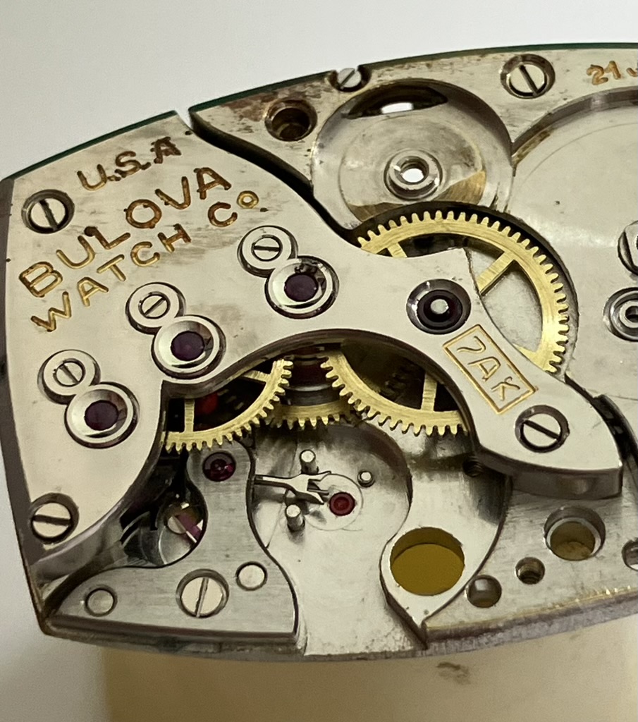 Service & Rust Repair of the Bulova 7AK Movement