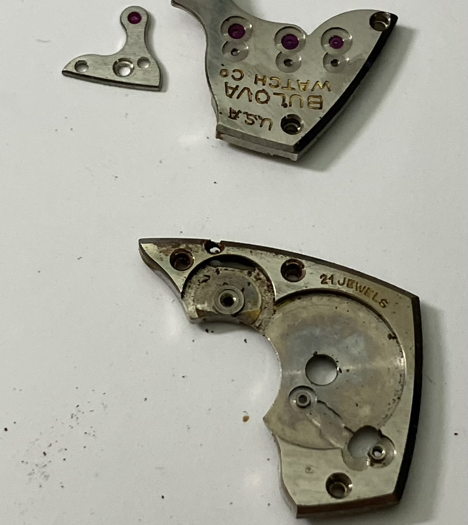 Service & Rust Repair of the Bulova 7AK Movement