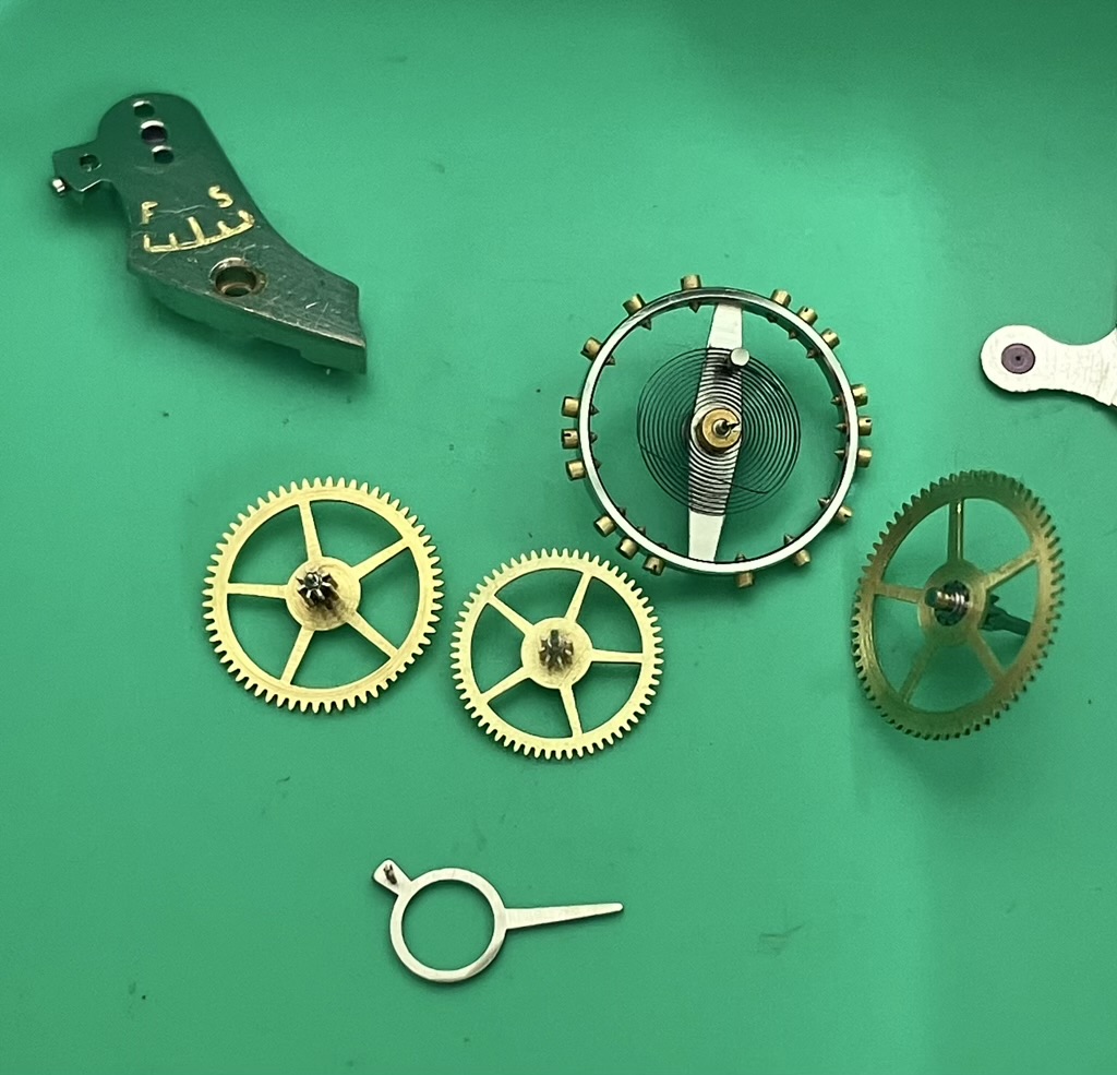 Service & Rust Repair of the Bulova 7AK Movement